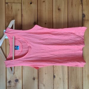 NWT icebreaker tank tulip/snow stripe, medium